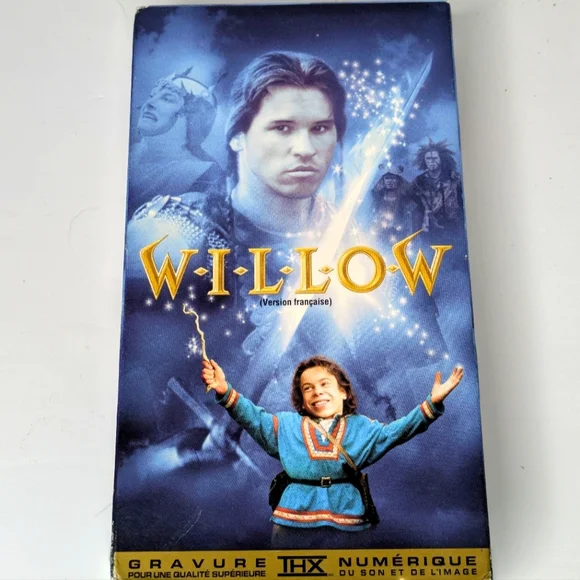 Willow VHS Tape French Version Digitally Remastered -Val kilmer - Picture 2 of 6